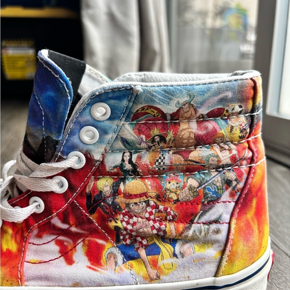Colorful Limited Edition One Piece Vans Sneakers - Picture 3 of 7